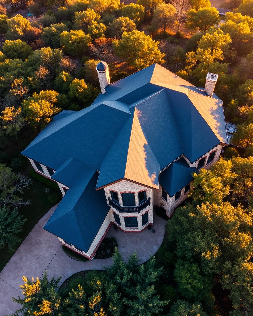 Aerial Roof Replacement